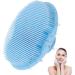 Facial Brush Multifunctional Silicone Face Scrubber Hand Scrubber Waterproof Facial Cleansing Brushes for Skin Cleansing for Deep Cleansing Virtcooy Blue - Buy Online on SooperMarket.com