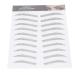 6D Waterproof Eyebrow Transfer Stickers - Professional Eyebrow Makeup Tool for Women & Girls | Black (BLACK-07) - International Shipping Available - Buy Online on SooperMarket.com