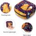 Watercolor Fox Sanitary Napkin Storage Bag - Portable Menstrual Cup Pouch for Women - Multi-colored Design - 1Pc - Buy Online on SooperMarket.com