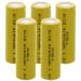 5x Exell A Size 1.2V 1400mAh NiCD Flat Top Rechargeable Batteries for high power static applications (Telecoms UPS and Smart grid) electric mopeds meters radios RC devices electric tools