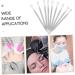 PLAFOPE 7pcs Double-headed Extrusion Ring Blackhead Pimple Comedone Removal Tool Pimple Tool Stainless Steel - Buy Online on SooperMarket.com
