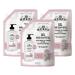 J.R. Watkins Gel Hand Soap Refill Moisturizing Hand Wash All Natural Alcohol-Free Cruelty-Free USA Made Rosewater 34 Fl Oz 3 Pack Rose 34 Fl Oz (Pack of 3)
