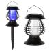 Solar LED decorative light mosquito killer lamp insect killer light 4in1 with daylight sensor