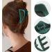 Hair Claw Clips Girls Women Nonslip French Matte Claw Clip for Thin Hair Curly Straight Long Hair - 6 Packs / Set 1 count (Pack of 1) - Buy Online on SooperMarket.com