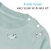 YANWANG 100% Cotton Baby Pajamas Set | Long Sleeve Sleepwear | 3-4 Years | Green Zebra Print - Buy Online on SooperMarket.com