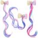 Hair Accessories for Girls Bulk Unicorn Wigs for Hair Extensions Clips 3PCS - Buy Online on SooperMarket.com