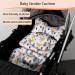 KAKIBLIN Infant Car Seat Insert: Yellow Fox Stroller Liner & Support Pillow - Buy Online on SooperMarket.com