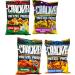 VIMIX Crackzel Cheddar Jalapeno Honey Mustard Onion Garlic Bread Pretzels 85g - 04 Mixed Bags - Buy Online on SooperMarket.com
