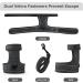 HEYWEAN Cat Harness and Leash Set - Escape Proof Kitten Harness for Outdoor Walking - Adjustable and Reflective - Dark Grey - Sizes S, M, L - Buy Online on SooperMarket.com