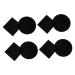 Gatuida 8st compost box filter cotton filter pillow for cat toilets compost container for the kitchen trash can sieve filter accessories for cat toilets can filter inside inside