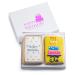 Gourmet Happy Birthday Cookie Gift Basket | 2 Large 2.5 x 4.5 in Vanilla Sugar Cookies Hand-Decorated Snack Variety Pack | Kosher B-Day Bakery Care Package For Women, Men Boys & Girls | Prime Delivery