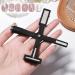 5 in 1 Cat Eye Magnet Uv Gel Nail Polish Magnet Wand Multifunctional Nail Magnetic Stick for Manicure Art Nail Cat Eye Tools Black - Buy Online on SooperMarket.com