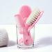 BRADYS HOUSE 3 Piece Baby Hair Brush and Comb Set - Pink for Newborns and Toddlers - Buy Online on SooperMarket.com