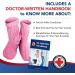 Doctor Developed Heated Booties - Foot Warmers for Women & Men - Heat Therapy Socks with Microwavable Heating Pad - Pink - One Size - Buy Online on SooperMarket.com
