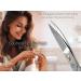 Premium Stainless Steel Nail Scissors for Fingernails & Toenails - Curved Extra Sharp with Protective Case (9 cm) - Buy Online on SooperMarket.com