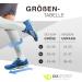 Diasports Runstars Compression Socks for Sports & Running | Premium Green/White Compression Socks for Marathon & Triathlon - Unisex M - Buy Online on SooperMarket.com