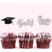 FoldTier 100 Pcs Graduation Cupcake Toppers Congrats Grad Class of 2024 Graduation Cupcake Picks Diploma Cupcake Toppers Supplies for Cake Graduation Party Decorations (Black Silver) - Buy Online on SooperMarket.com