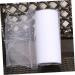 STOBOK 25 Ribbon Decor Wedding Dress Tulle Craft Diy Tutu Craft Wedding Tulle Spool Winter Table Skirt Baby Medium White - Buy Online on SooperMarket.com