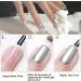 Silver Nail Polish Glitter Chrome Metallic Nail Varnish Quick Dry Breathable Holographic Metal Mirror Effect Nail Polish No UV Needed Nail Polish Nail Art DIY Nail Salon for Women Girls at Home - Buy Online on SooperMarket.com