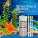 Buy 7-in-1 Aquarium Test Strips | 100-Piece Fresh Water & Pond Fish Water Quality Test Set - Measure Hardness Nitrite Alkalinity Carbonate Chlorine pH - Buy Online on SooperMarket.com