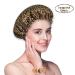 Silk Satin Hair Bonnet for Sleeping - Curly Hair Wrap for Black Women Men - Reusable, Designer, Large - Shower Cap, Night Cap, Head Scarf - Soft and Stylish - Buy Online on SooperMarket.com