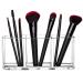 HBlife Clear Acrylic Makeup Brush Holder Organizer - 3 Slot Cosmetic Brushes Storage and Eyeliners Display Case for Vanity - Buy Online on SooperMarket.com