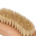 Double-Sided Wooden Nail Brush - Natural Bristle Hand & Fingernail Cleaner | Eco-Friendly Manicure & Pedicure Accessories for Men & Women - Buy Online on SooperMarket.com