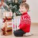 Christmas Reindeer Toddler Boys Sweater Cardigan | Xmas Winter Knit Top 18-24 Months Red - Buy Online on SooperMarket.com