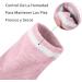 WOOKIT 4 Pairs Moisturizing Heel Socks - Gel Open Toe for Cracked Dry Heels | Spa Foot Care for Men & Women | Pink 4 Pack - Buy Online on SooperMarket.com