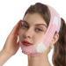 Moonyan Double Chin Reducer | V Lines Lifting Belt Double Chin Reducer - Facial Slimming Strap Reusable Belt Face Lifting Belt Double Chin Reducer Eliminator