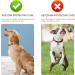 Wallfid Airtag Dog Collar & Silicone GPS Tracker Cover Anti-Loss Pet Accessory for Cats & Dogs (Black & White) - Buy Online on SooperMarket.com