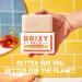BRIXY Exfoliating Facial Cleansing Bar Even Skin Tone Rice Powder Vitamin C Ceramide Niacinamide | Soap Free pH Balanced Vegan | Healthy Skin Barrier - Buy Online on SooperMarket.com