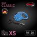 Flexi Classic Insertional Dog Leash - Ergonomic Durable 3m XS Blue - Perfect for Small Dogs - Buy Online on SooperMarket.com