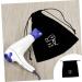 PLAFOPE 3 Pcs Hair Dryer Storage Bag Makeup Bag for Purse Hairdryer Bag Purse Organizer Bags Black Flannel - Buy Online on SooperMarket.com