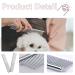 5 Pack Flea Comb for Cats & Dogs | Effective Lice & Flea Removal | Professional Pet Care Comb - Buy Online on SooperMarket.com