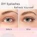 Glowing Win Cluster Eyelashes - 228Pcs Natural Individual Lash Extensions (0.07D 20D Mix 8-15mm) for DIY At-Home Applications - Buy Online on SooperMarket.com