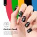 Beetles Gel Nail Polish Set 7 Vibrant Colors & Golden Chrome - Soak Off UV Gel with Double-Ended Brush - Perfect for Stunning Nails 2024 - Buy Online on SooperMarket.com