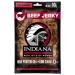 Indiana Beef Jerky - High Protein Dried Meat Snack | No Added Sugar Hot & Sweet Salami Flavor (18g 10 x 90g) - Shop Internationally - Buy Online on SooperMarket.com