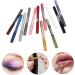 Baluue 12pcs Pearlescent Eyeshadow Pencil Eye Shadow Sticks Shimmer Eyeshadow Glitter Gel Makeup Powder 12.5X0.5cm Assorted Color - Buy Online on SooperMarket.com