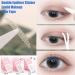 Instant Eyelid Stickers for Droopy Hooded Single Eyelids 1 Roll Double Eyelid Tape Adhesive Invisible Free Lace Mesh Eyelid Lifter Strips with Tweezers and Fork Rod - Buy Online on SooperMarket.com