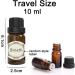 Alledomain 10Pcs 10ml Essential Oils Amber Glass Bottles with Black Cap & 1 Dropper & 12 Labels Mini Empty Amber Bottle Refillable Sample Container for Massage oils/Aromatherapy/Perfume - Buy Online on SooperMarket.com