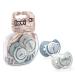 LOVI Dynamic Pacifier 18+ Months | BPA-free Silicone | Botanic Collection | 2 Pack - Blue & Green | International Shipping Available - Buy Online on SooperMarket.com