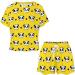 Cute Panda Bear Women's Pajama Set - Short Sleeve Lounge Shirt and Shorts Sleepwear 4X-Large - Buy Online on SooperMarket.com