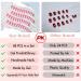 48PCS Reddish Brown Press on Nails - Xcreando Short Square Acrylic Fake Nails Set for Women & Girls | Glossy Wine Red Stick-On & Glue-On False Gel Nails - Buy Online on SooperMarket.com