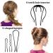 XCSJ 7 PCs Hair Split Cam Metal Combs - Bridal Hairdress Styling Tools & Fashion Accessories for Girls - Buy Online on SooperMarket.com