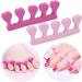 24 Pair Disposable Flip Flops Foam Slippers for Kid Parties | Toe Separators Bulk included - Random Color - Tbestmax - Buy Online on SooperMarket.com