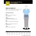 WonderWink AERO Men's Scrub Set + Badge Reel Black 5X-Large - V-Neck Top & Cargo Pant - Buy Online on SooperMarket.com