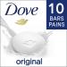 Dove Beauty Bar more moisturizing than bar soap Original for clean and soft skin 106 g 10 count 106 g (Pack of 10) Beauty Bar - Buy Online on SooperMarket.com