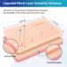 Alcedo Suture Practice Kit for Medical Students - Complete 32-Piece Set with Large Suturing Pad, Tools, and Threads - Ideal for Practice and Demonstration - Buy Online on SooperMarket.com