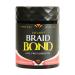 Laflare 1LB Braid Bond Gel Bulk Extreme Hold for Natural & Kids Hair Vegan Nourishing Braiding Hair Twist Hair. (Peach)